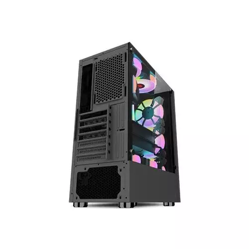 Aptech CS43 RGB Gaming Casing With 3 Fans-3