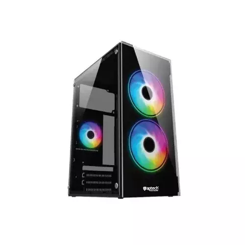Aptech T31 Mini mATX RGB Case with Power Supply