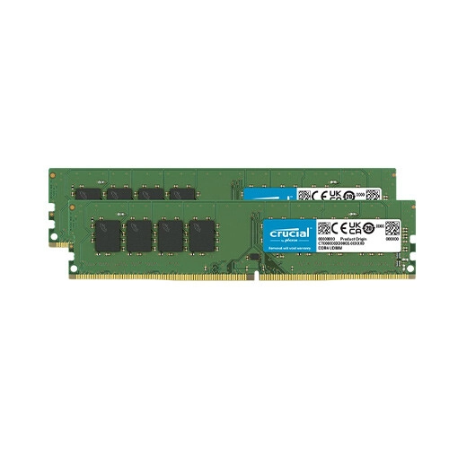 Crucial CT2K16G4DFRA32A DDR4-3200 UDIMM 32GB Kit (16GBx2) Desktop RAM