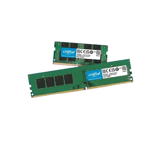 Crucial CT2K16G4DFRA32A DDR4-3200 UDIMM 32GB Kit (16GBx2) Desktop RAM - 4