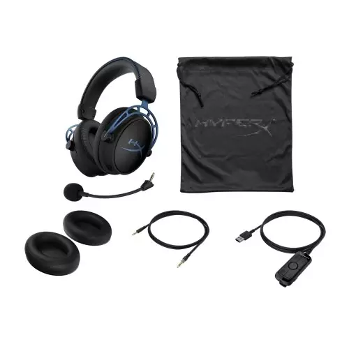 HyperX Cloud Alpha S BLACK Gaming Headset (1 Year official warranty)-4