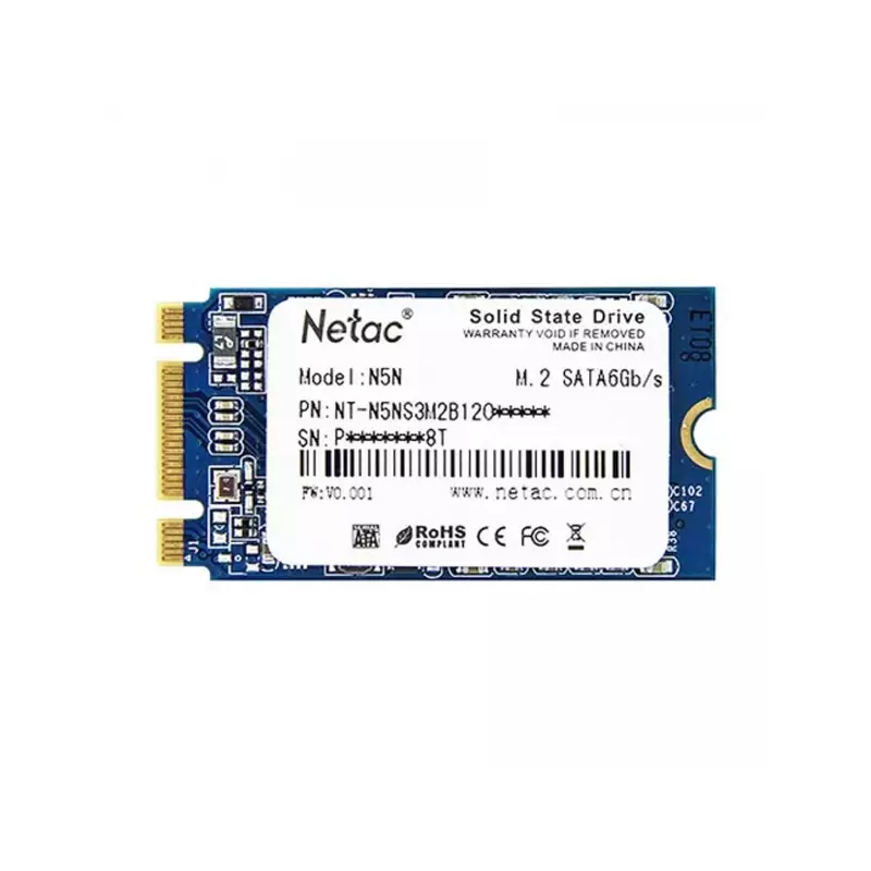 NETAC N5N 256GB M.2 2242 SATAIII INTERNAL SSD