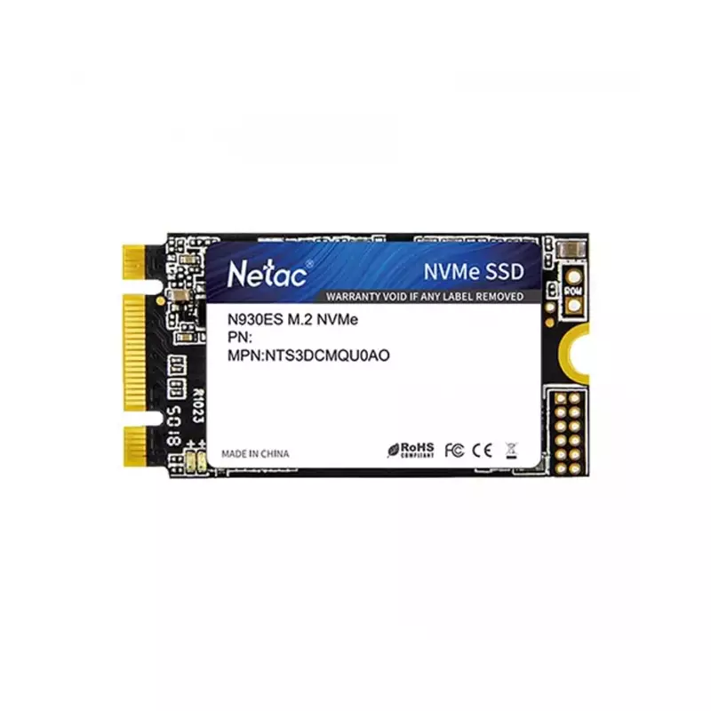 NETAC N930ES 256GB M.2 2242 PCIE 3.0 X2 NVME INTERNAL SSD