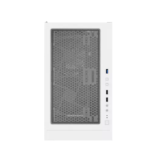 Montech X3 Glass High Airflow ATX Mid Tower Gaming Case (White)-gallery-1