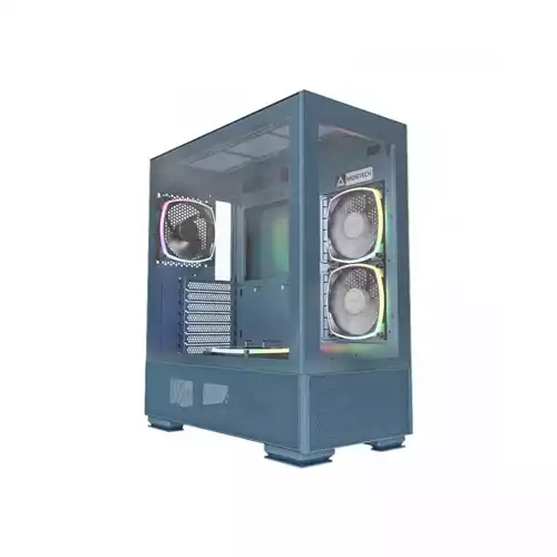 MONTECH SKY TWO ATX MID TOWER GAMING CASE (MOROCCAN BLUE)