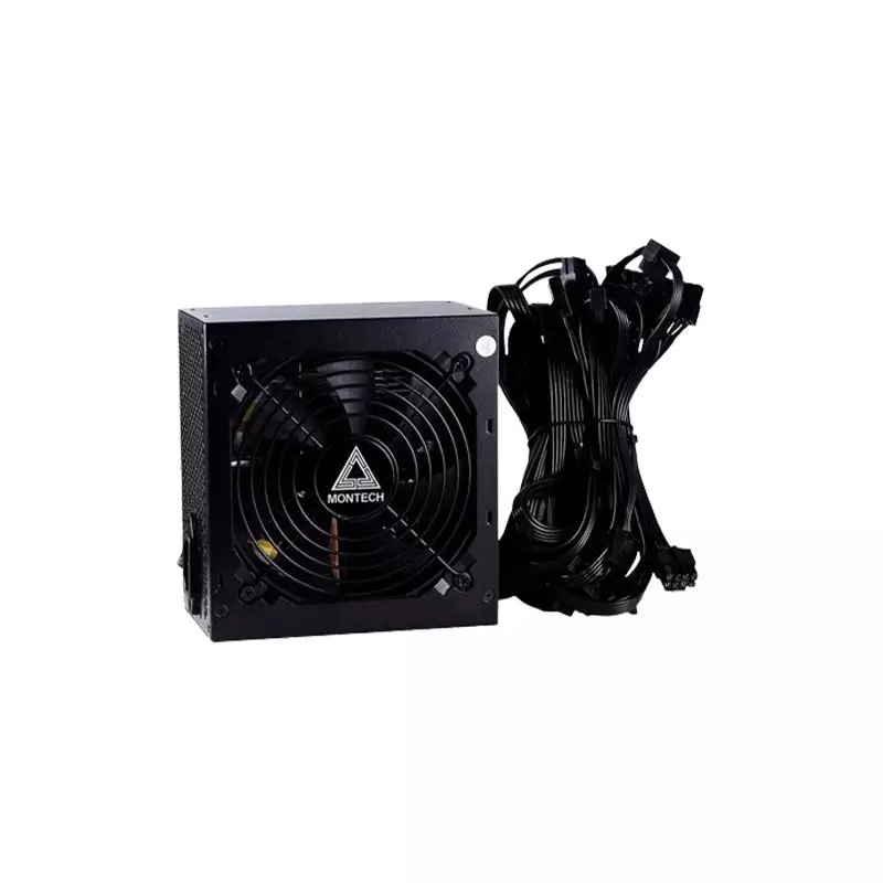 Montech AP 650 650W 80 PLUS White ATX Non Modular Power Supply - 2
