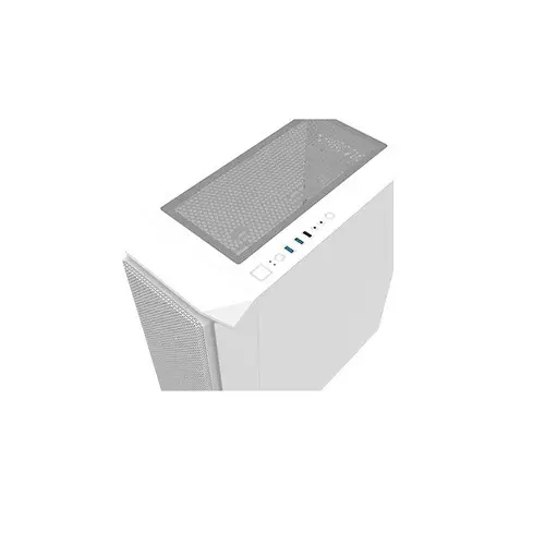 Montech AIR X Mid Tower ATX Gaming Desktop Case (White)-2
