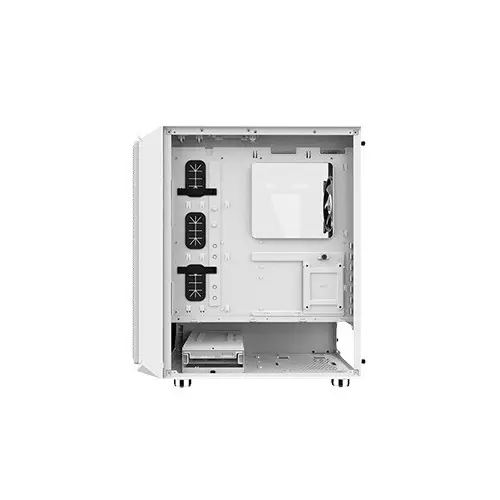 Montech AIR X Mid Tower ATX Gaming Desktop Case (White)-4