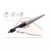 XP-PEN PA1 BATTERY FREE STYLUS PEN-1