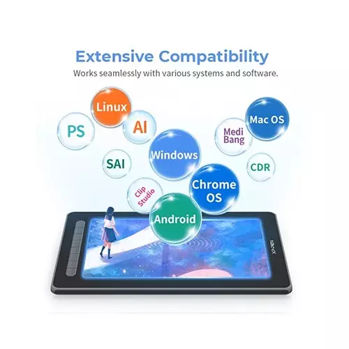 XP-Pen Artist 12 2nd Gen 12-Inch FHD Drawing Graphics Tablet - 2