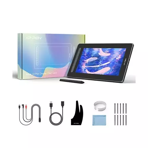 XP-Pen Artist 12 2nd Gen 12-Inch FHD Drawing Graphics Tablet - 3