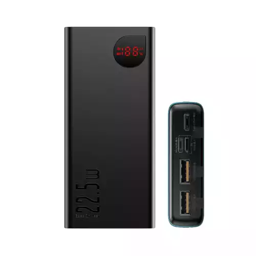 BASEUS ADAMAN PPADM20S 20000MAH 22.5W METAL DIGITAL DISPLAY QUICK CHARGE POWER BANK