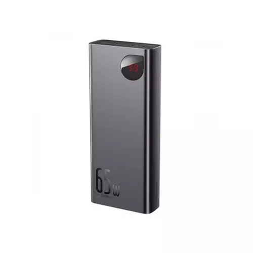 Baseus Power Bank Adaman 65W 20000mAh PPIMDA-D01 Metal Digital Display Quick Charge Black