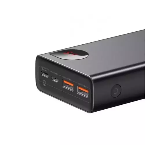 Baseus Power Bank Adaman 65W 20000mAh PPIMDA-D01 Metal Digital Display Quick Charge Black-gallery-1