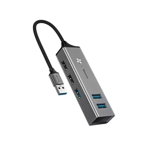 Baseus CAHUB-C0G Type-C 5in 1 Hub Adapter