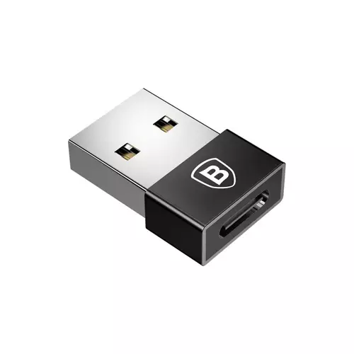 BASEUS CATJQ-A01 EXQUISITE USB MALE TO TYPE-C FEMALE ADAPTER
