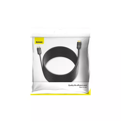 BASEUS HIGH DEFINITION SERIES HDMI TO HDMI ADAPTER CABLE 3M BLACK CAKGQ-C01-gallery-1