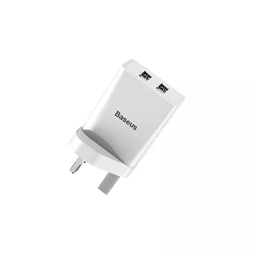 Baseus CCFS-S02 Speed Mini Dual USB Travel Charger-gallery-1