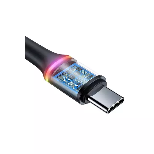 BASEUS CATGH-H01 HALO USB-C CABLE (BLACK) - 2