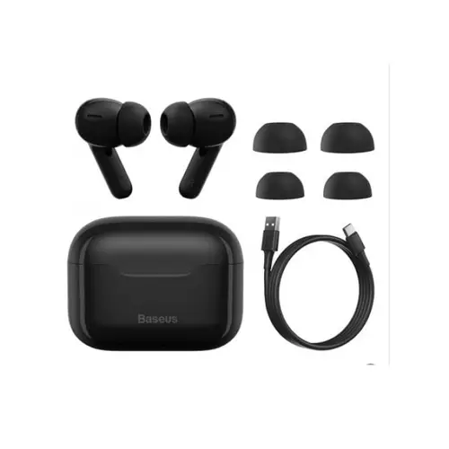 BASEUS SIMU S1 ANC TRUE WIRELESS EARPHONE (BLACK) - 1