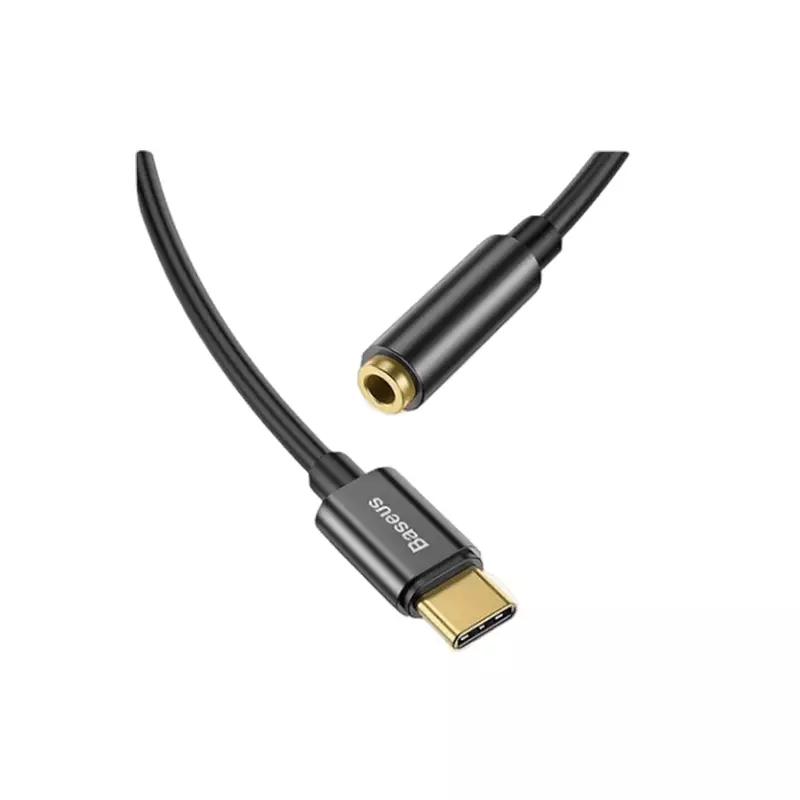 BASEUS CATL54-01 TYPE-C MALE TO 3.5MM FEMALE ADAPTER