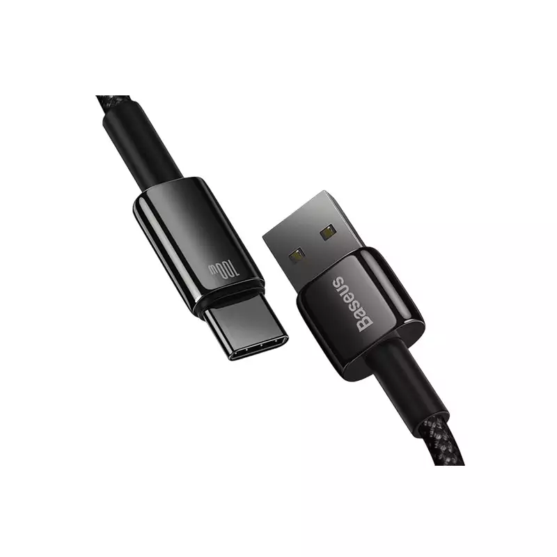 BASEUS CAWJ000001 FAST CHARGING DATA CABLE USB TO TYPE-C - BLACK - 1