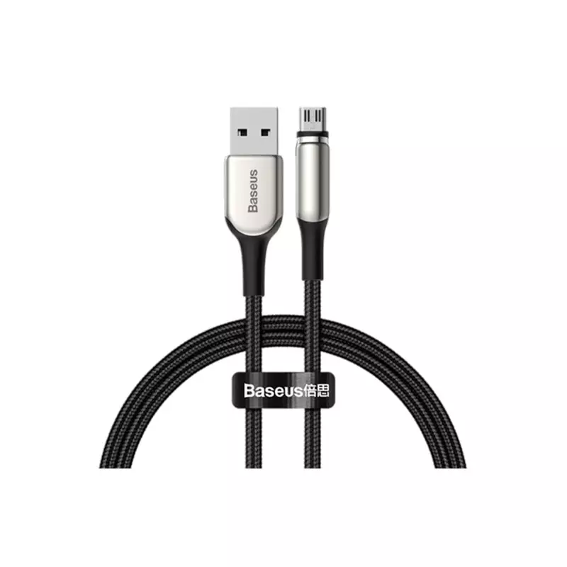BASEUS ZINC CAMXC-H01 MAGNETIC CABLE MICRO USB BLACK