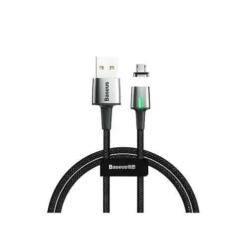 BASEUS ZINC CAMXC-I01 MAGNETIC CABLE MICRO USB BLACK