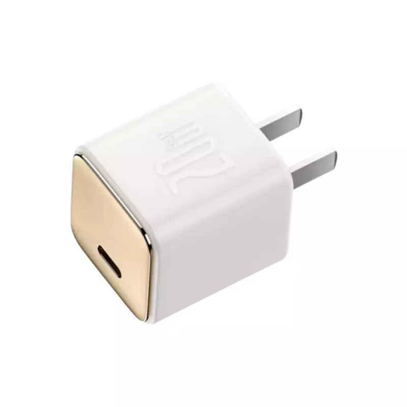 BASEUS GAN3 20W USB-C CN WHITE WALL CHARGER