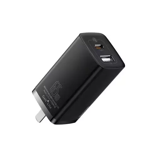BASEUS GAN2 LITE C+U 65W CN SUPER VOOC FAST CHARGER