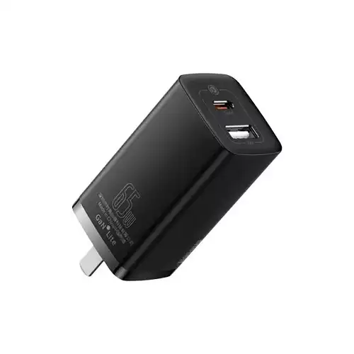 BASEUS GAN2 LITE C+U 65W CN SUPER VOOC FAST CHARGER