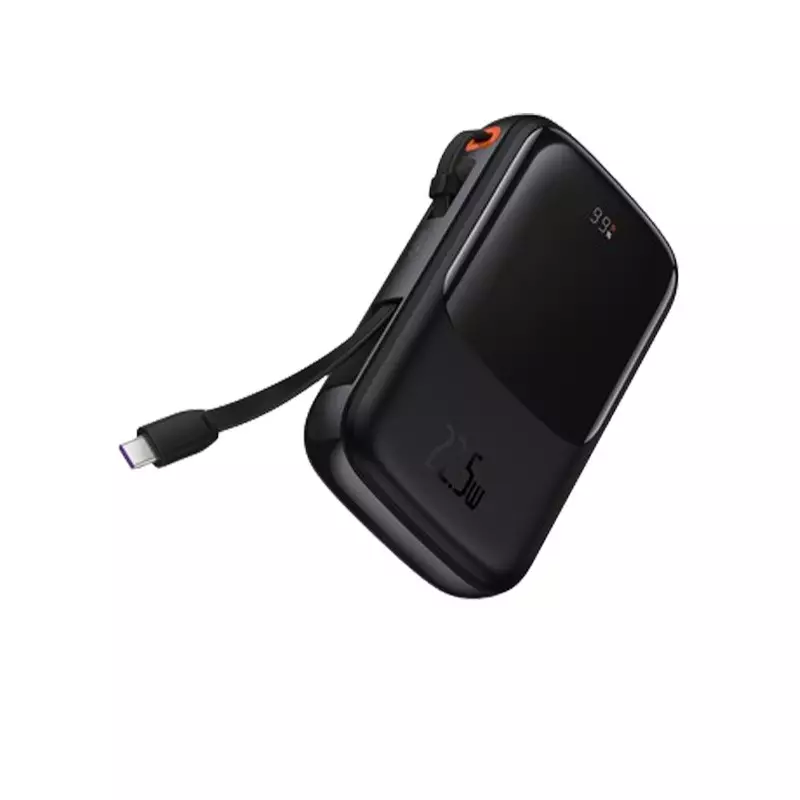 Baseus Qpow Pro 10000mAh 22.5W Fast Charge Type-C Power Bank (Black) - 2