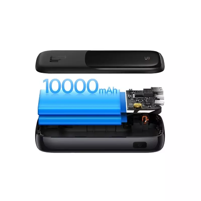 Baseus Qpow Pro 10000mAh 22.5W Fast Charge Type-C Power Bank (Black) - 6