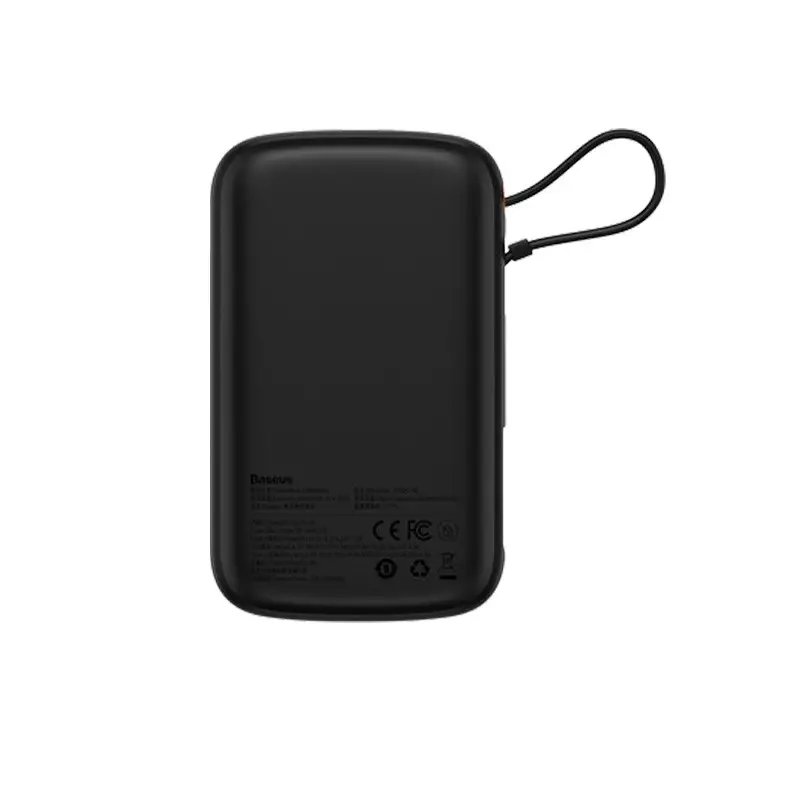 Baseus Qpow Pro 10000mAh 22.5W Fast Charge Type-C Power Bank (Black)
