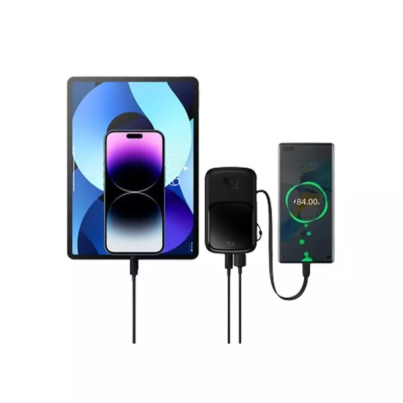 Baseus Qpow Pro 10000mAh 22.5W Fast Charge Type-C Power Bank (Black)-gallery-4