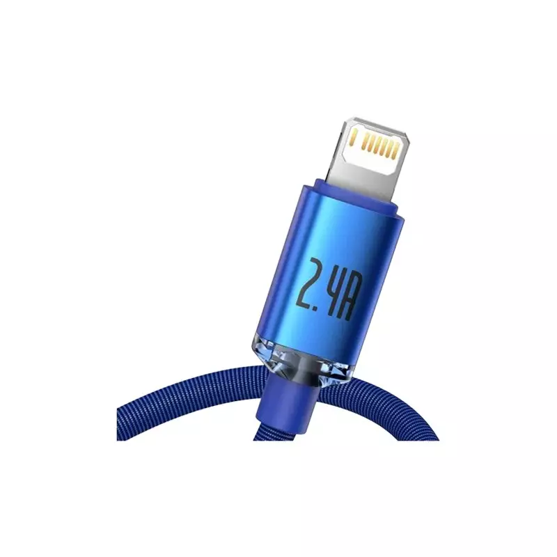 Baseus Crystal Shine Series USB Blue Charging & Data Cable (CAJY000003)-gallery-1