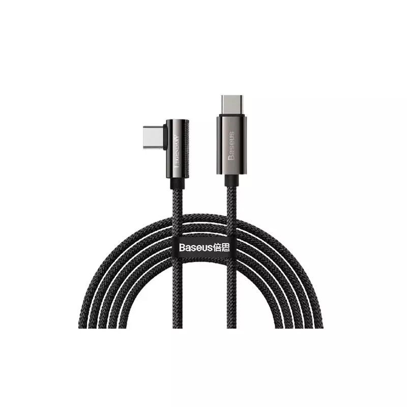 Baseus Legend Series Elbow 2M 100W Type-C to Type-C Fast Charging Data Cable