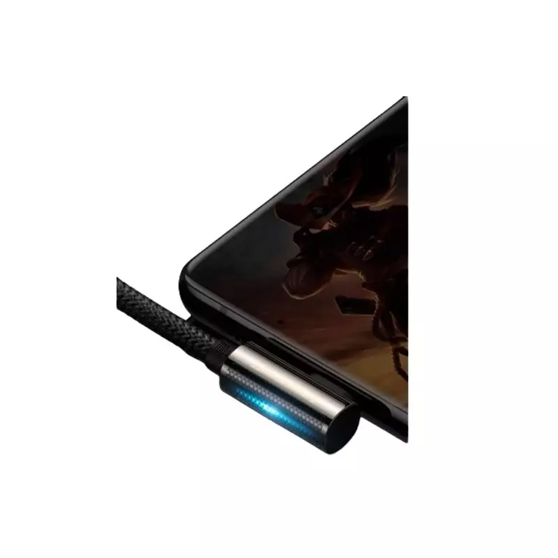 Baseus Legend Series Elbow 2M 100W Type-C to Type-C Fast Charging Data Cable - 1