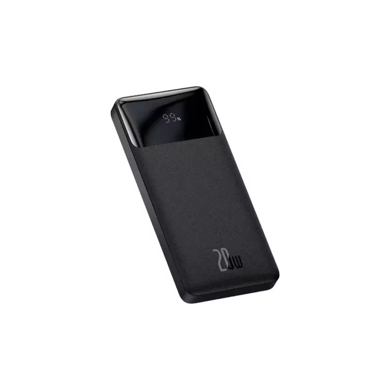 Baseus Bipow 10000mAh 20W Digital Display Fast Charging Power Bank (Black) - 1