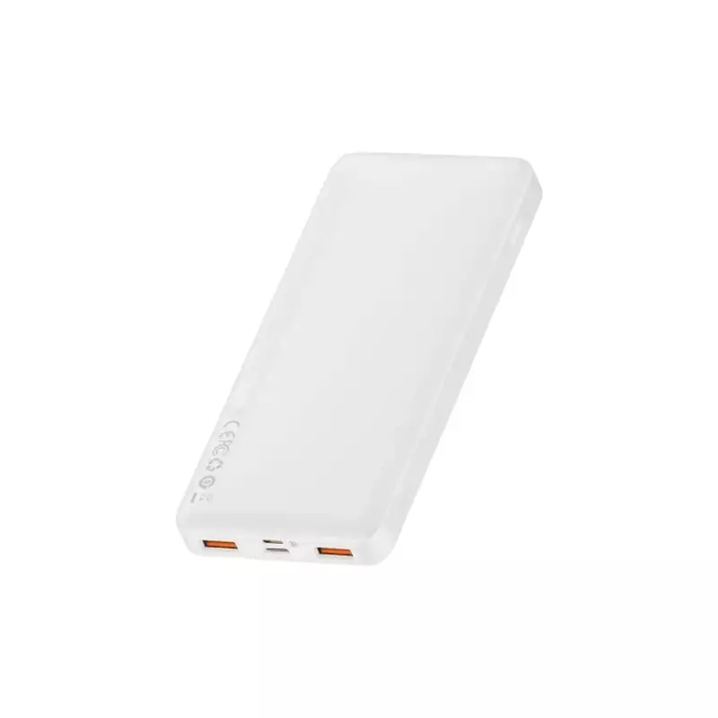 Baseus Bipow 10000mAh 20W Digital Display Fast Charging Power Bank (White) - 1