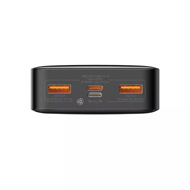 Baseus Bipow 30000mAh 20W Digital Display Fast Charge Power Bank (Black)-2