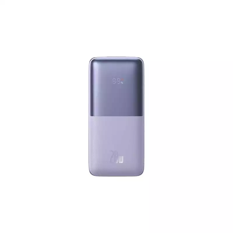Baseus Bipow Pro 20W 10000mAh Digital Display Fast Charge Power Bank (Purple)