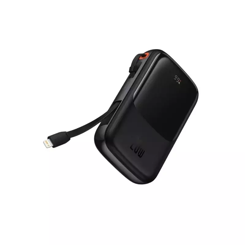 Baseus Qpow Pro 20W 10000mAh Digital Display Fast Charge Power Bank (Black) #PPQD060001