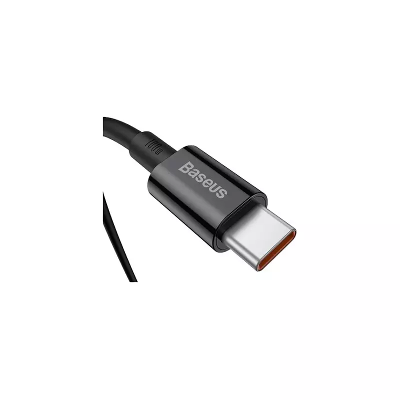 Baseus Type-C Male to Type-C Male 1m Charging  Data Cable (Black) - 2