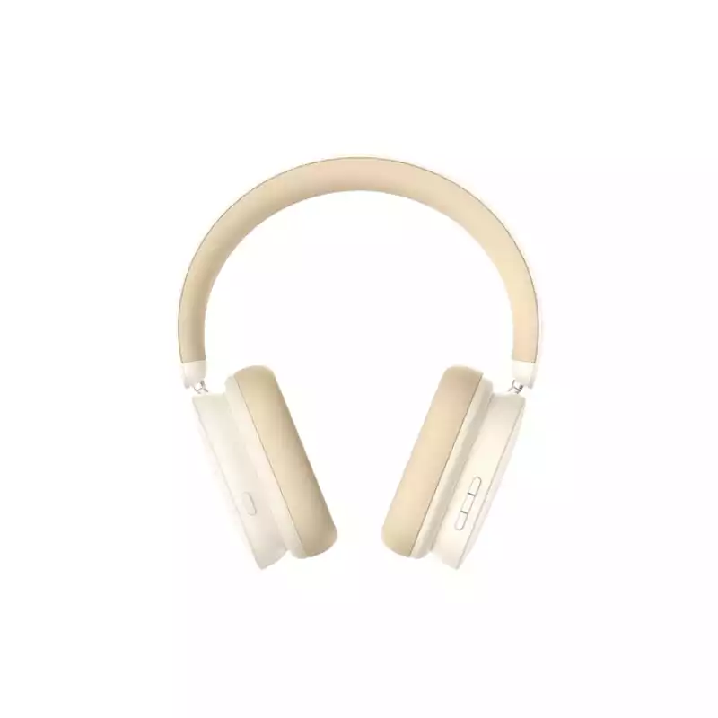 Baseus Bowie H1 ANC Over-Ear Bluetooth Headphone (Rice White)