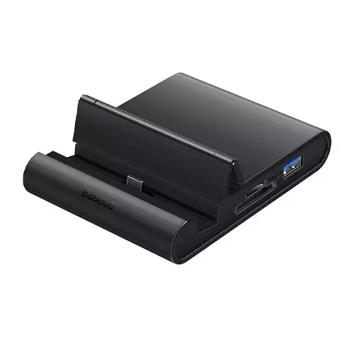 Baseus Type-C Male to Dual Type-C Female Converter (Grey)