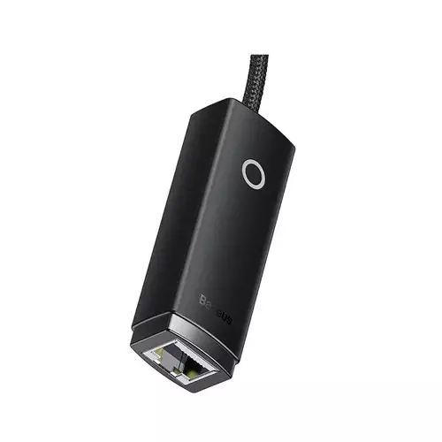 Baseus USB Male to LAN Female Converter Black - 2