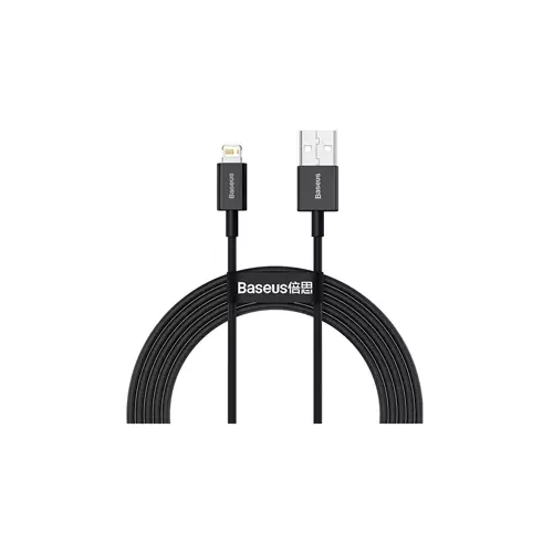 Baseus USB Male to Lightning Male Black Charging & Data Cable