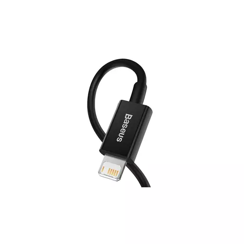 Baseus USB Male to Lightning Male Black Charging & Data Cable-1