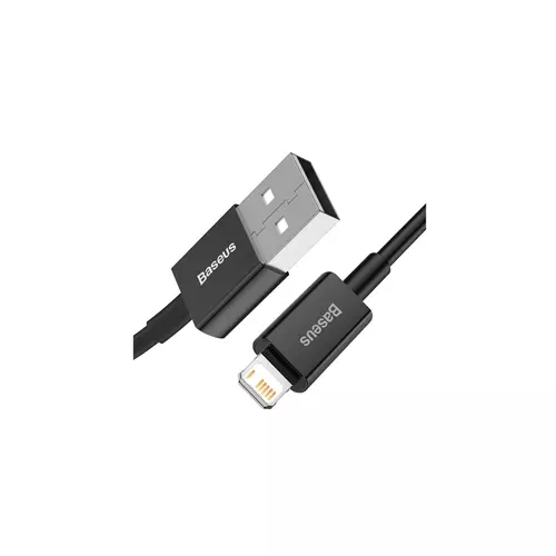 Baseus USB Male to Lightning Male Black Charging & Data Cable-2